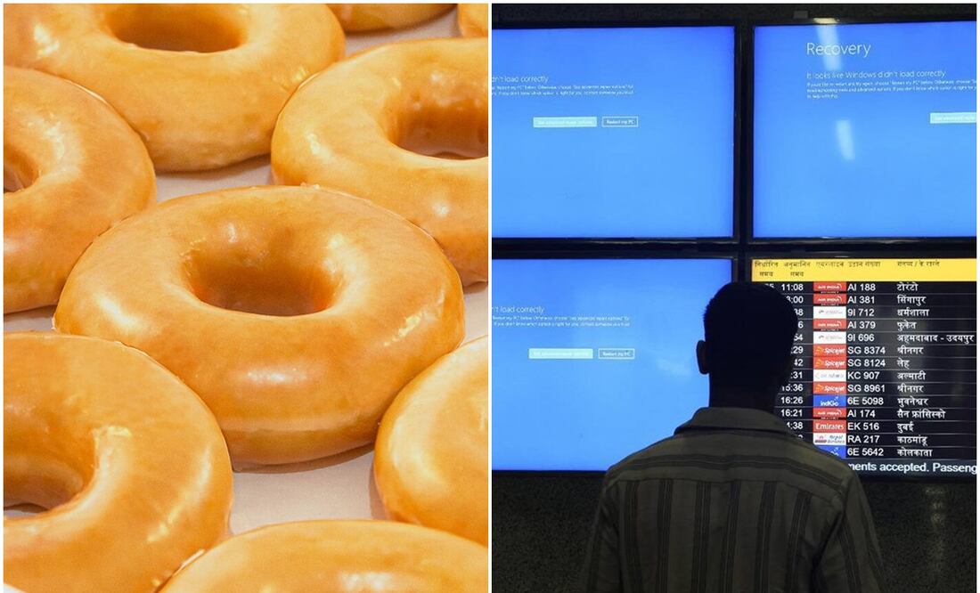 Krispy Kreme ofrece una dona con glaseado original gratis desde las 5 hasta las 7 p. m., hora local, reportaron medios estadounidenses. Foto: Krispy Kreme / EFE