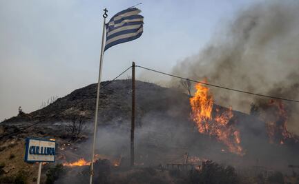 Reportan 20 muertos en nueva ola de incendios en Grecia