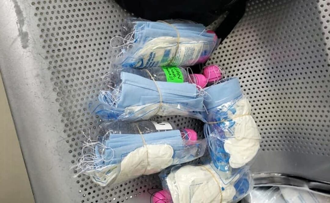 Kit que reciben algunos internos en hospitales públicos. Foto Especial