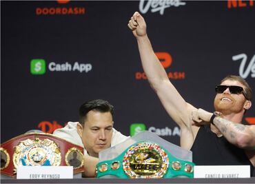 Canelo Álvarez y Eddy Reynoso llaman "ciego" a Juan Manuel Márquez y responden a sus críticas