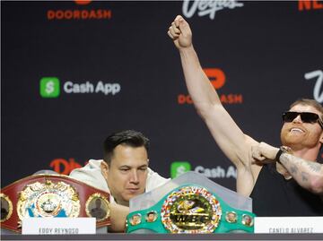 Canelo Álvarez y Eddy Reynoso llaman "ciego" a Juan Manuel Márquez y responden a sus críticas