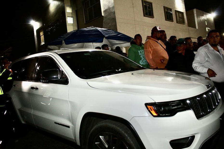 Jafet Sainz, líder de autodefensas del transporte en Edomex. Foto: Especial