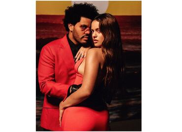 The Weeknd y Rosalía lanzan bomba musical, el remix de "Blinding lights"