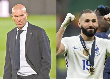 Zinedine Zidane asegura que Karim Benzema merece ganar el Balón de Oro