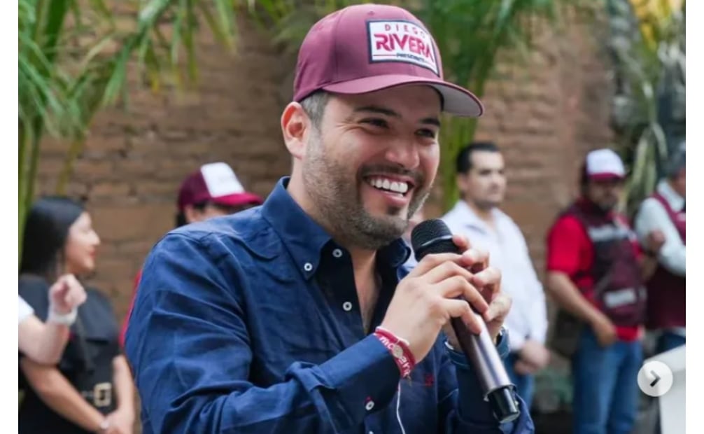 Diego Rivera Navarro, alcalde de Tequila Jalisco, detenido por presuntos vínculos con el CJNG y extorsión a tequileros y cerveceros. Foto: tomada de Instagram Diego Rivera Navarro