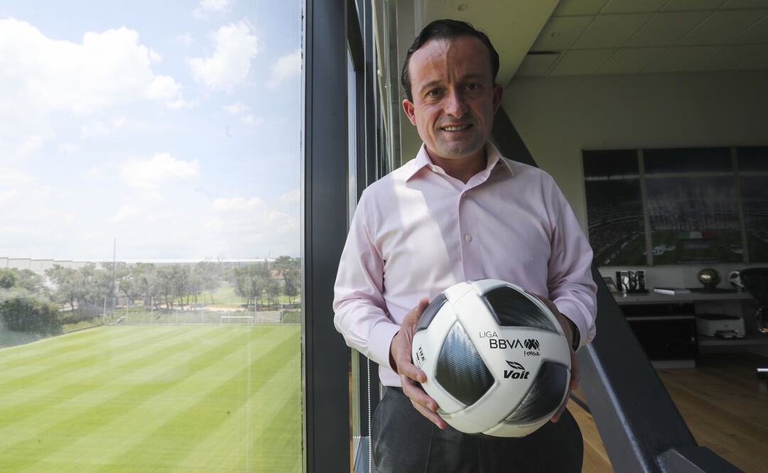 Miker Arriola en la Federación Mexicana de Futbol - FOTO: Jorge Alvarado - EL UNIVERSAL