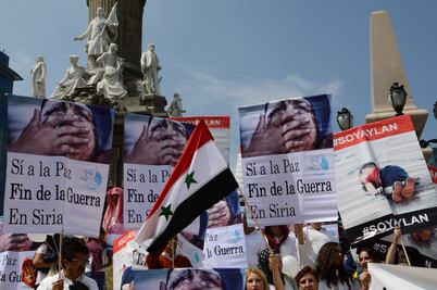 Árabes en México piden ayudar a Siria