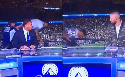 Aficionado se aventó desde un palco en la final México vs Estados Unidos