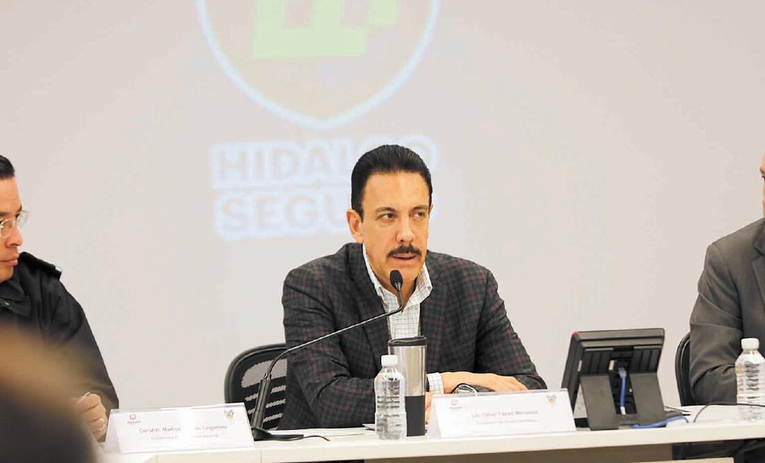 Autoridades federales y estatales participaron ayer en la Mesa Estatal para la Construcción de Paz y Seguridad. Foto: Especial