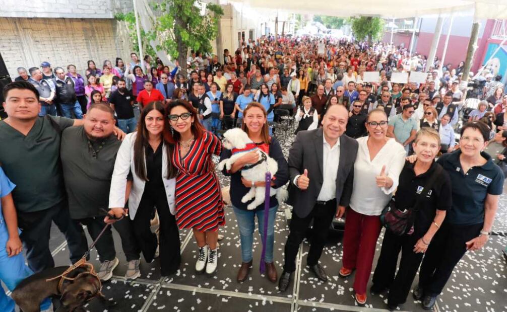 Alcaldesa asistió a la inauguración del hospital  (25/08/2025). Foto: Especial