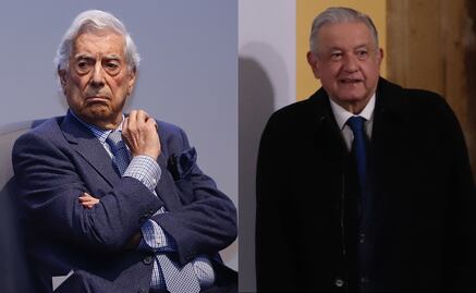 AMLO: Me da gusto constatar la decadencia de Vargas Llosa
