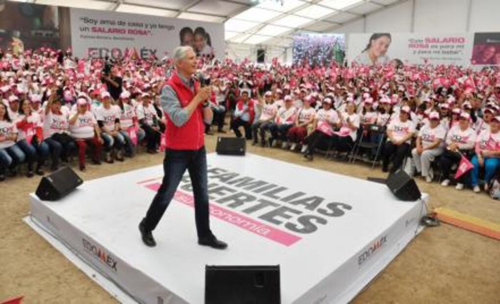 Morena pide al INE suspender Salario Rosa en Chiapas y Edomex