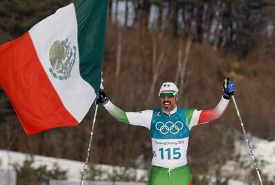 Nunca hay que dejar de luchar, dice Germán Madrazo, el esquiador mexicano en Pyeongchang 2018