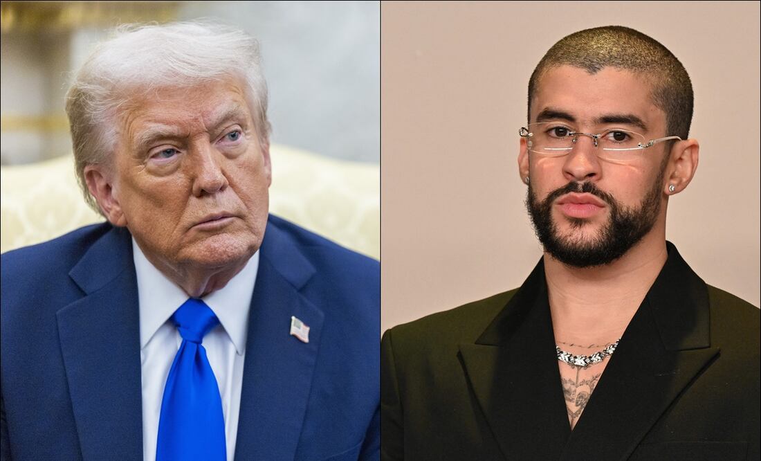Donald Trump arremete contra Bad Bunny / Foto: Especiales
