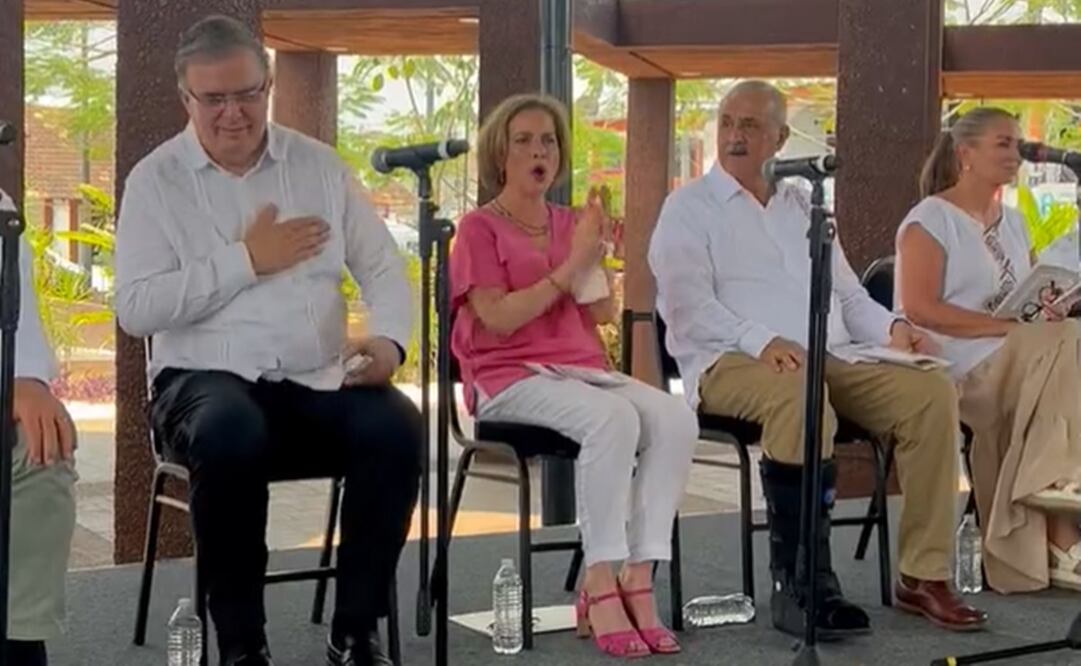 Beatriz Gutiérrez Müller asiste a los Fandangos por la Lectura. Foto: Captura de pantalla