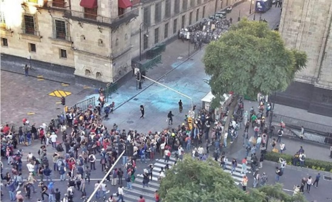 Llaman a manifestarse sin violencia