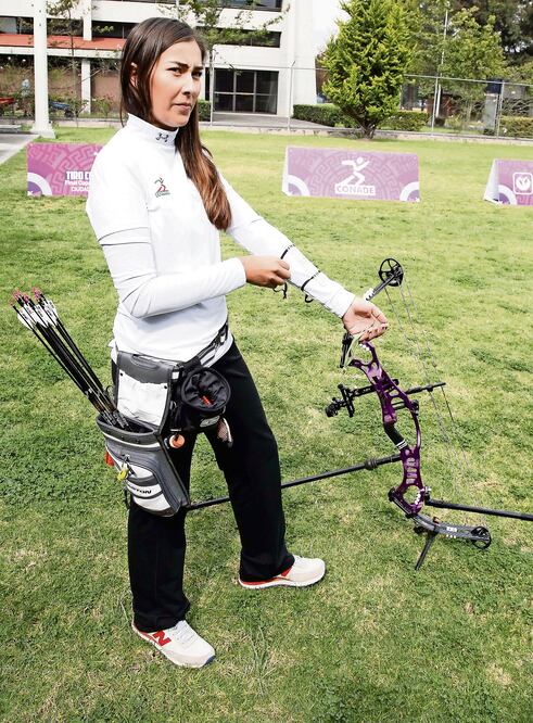 Linda Ochoa avanzó a la final de la Copa del Mundo bajo techo (ARIEL OJEDA. EL UNIVERSAL)