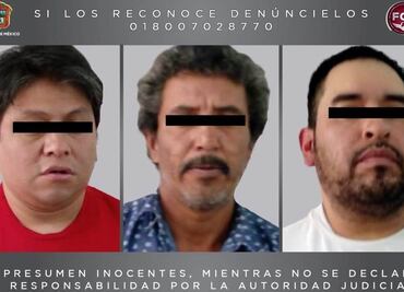 Detienen a tres acusados de extorsionar a ex candidato a regidor de Atizapán