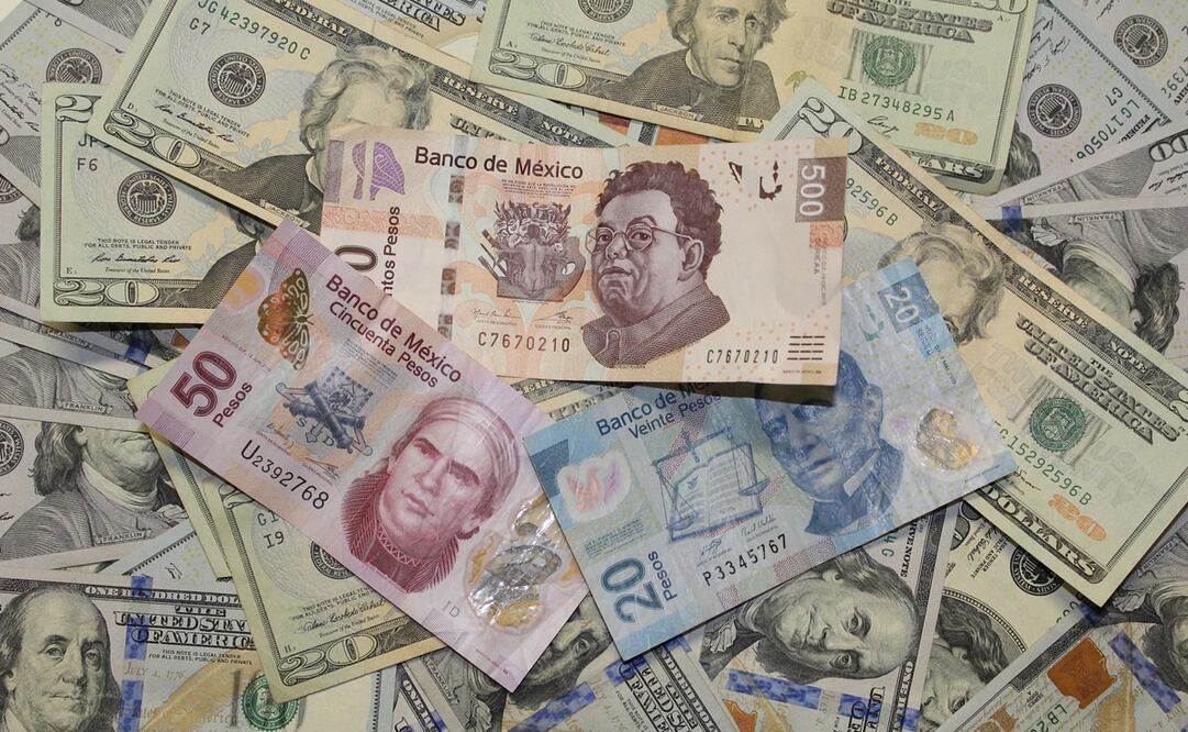 El dólar al menudeo terminó a media semana en 19.84 pesos a la venta en las ventanillas de las sucursales de Banamex. Foto: Pixabay