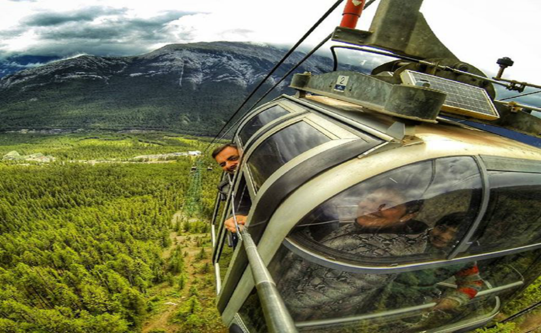 Teleférico del Parque Nacional Banff. (Foto: Cortesía Destination Canada)