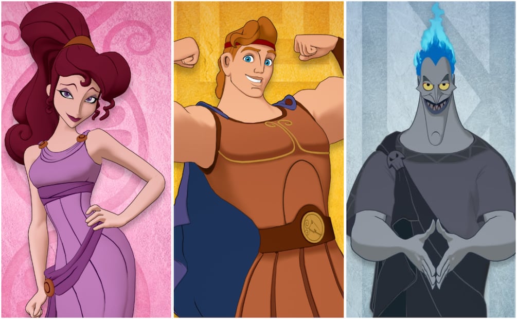 Así lucen los skins inspirados en los personajes de la película animada de Disney "Hércules". Foto: Fortnite