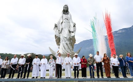 Artesanos y comerciantes tienen esperanza que la Virgen monumental en "El Chorrito", aumente sus ventas