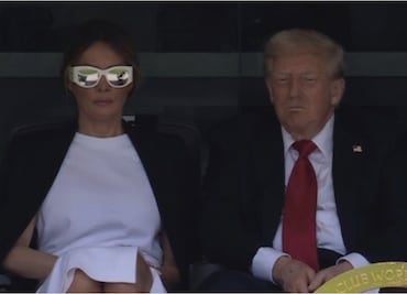 Usuarios se burlan de Donald Trump por lucir aburrido en la final del Mundial de Clubes 2025; “Ya se quiere largar”