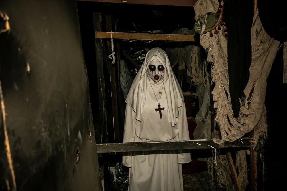 Durante el recorrido encontrarás personajes de la serie American Horror Story. Foto: Cortesía OFVC de Guadalajara