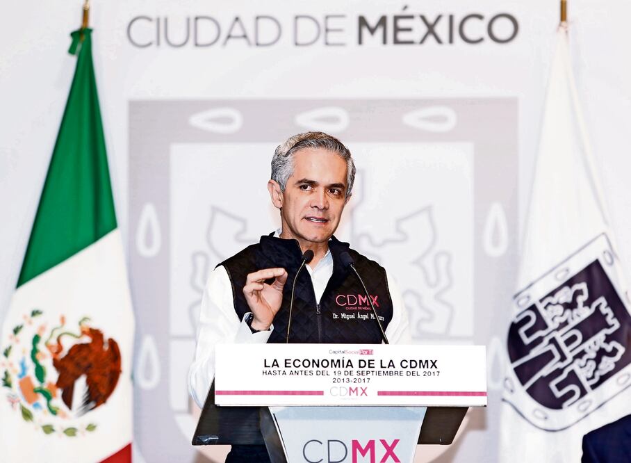 En la foto: Miguel Ángel Mancera, Jefe de Gobierno de la CDMX (ARCHIVO. EL UNIVERSAL)
