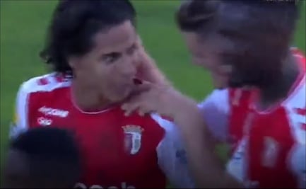 VIDEO: Así fue el primer gol de Diego Lainez con el Braga