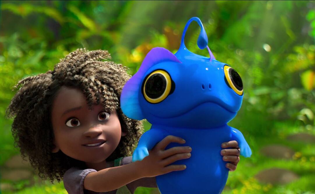 Maisie es una pequeña que enseña sobre diferencias a la tripulación de un barco. Fotos: Netflix, Efe y Cortesía Cruz Contreras