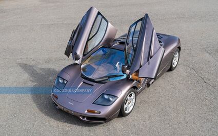 McLaren F1 con menos de 400 km recorridos será subastado