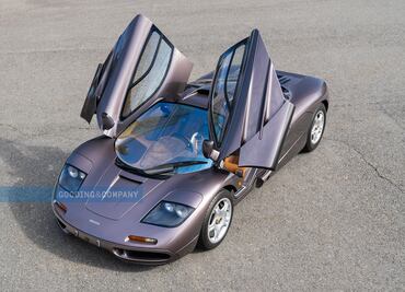 McLaren F1 con menos de 400 km recorridos será subastado