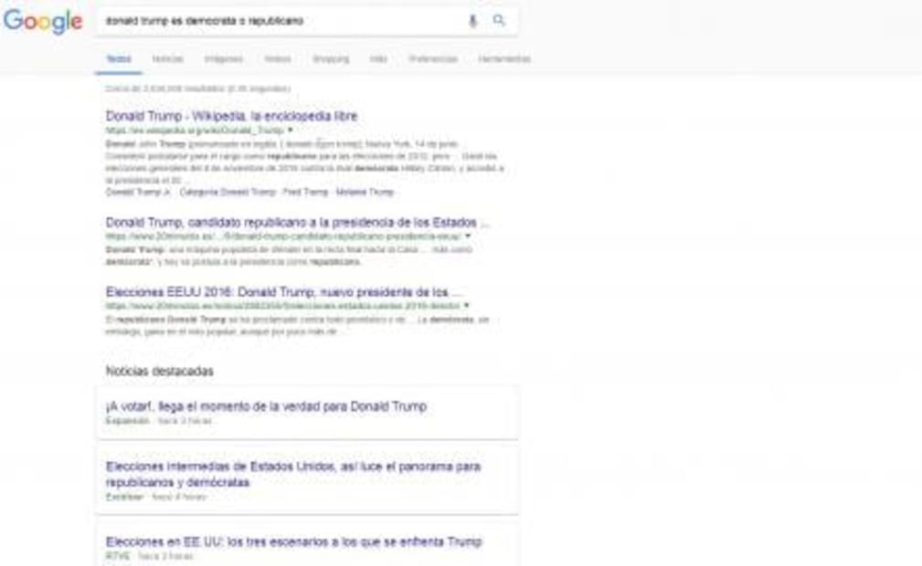 Preguntan en Internet: ¿Donald Trump es republicano o demócrata?