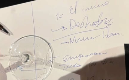 “El inicio”: Esto habría escrito Yrma Lydya en el mantel del restaurante minutos antes de ser asesinada 