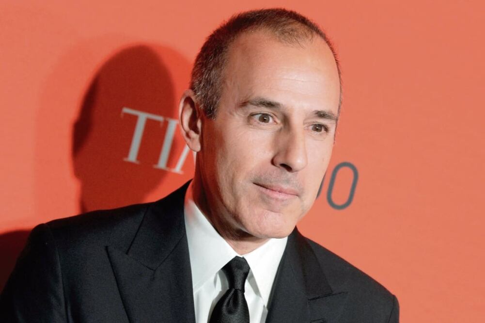 En la mira. El presentador del programa matinal Today, Matt Lauer, despedido por conducta sexual “impropia” (PETER FOLEY. EFE)