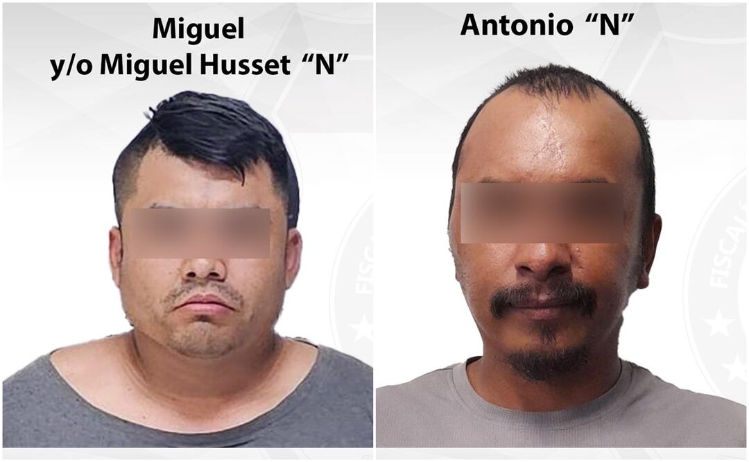 Este 24 de septiembre de 2024 vinculan a proceso a Miguel y/o Miguel Husset y Antonio “N”, líderes de extorsión en Morelos. Foto: Especial