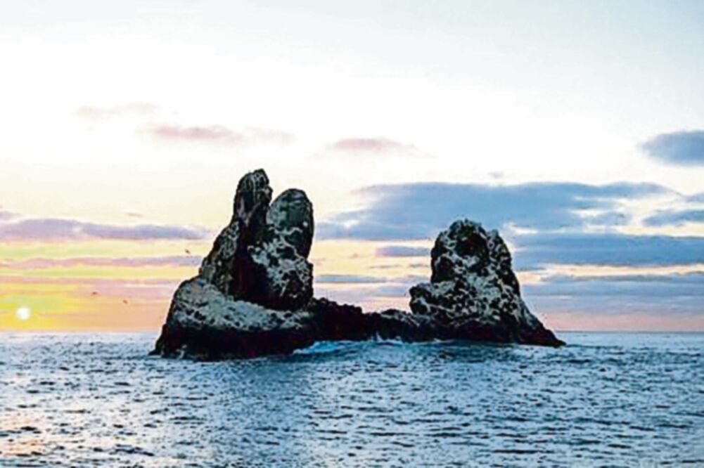 Localiza ción. El Archipiélago de Revillagigedo se ubica en el Océano Pacífico oriental, a 386 kilómetros al suroeste del extremo sur de Baja California (ARCHIVO EL UNIVERSAL)