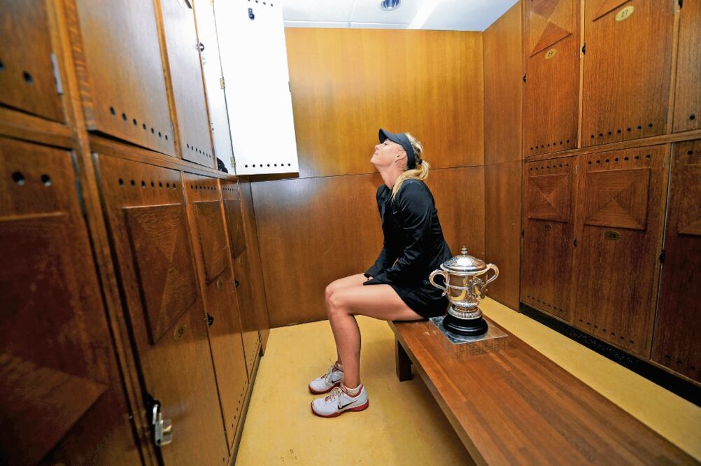 Sharapova está consciente de que su error le traería graves consecuencias, dentro y fuera de la cancha (ARCHIVO. EL UNIVERSAL)