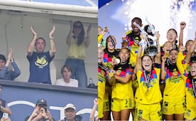 Emilio Azcárraga se reúne con jugadoras del América para celebrar histórico doblete