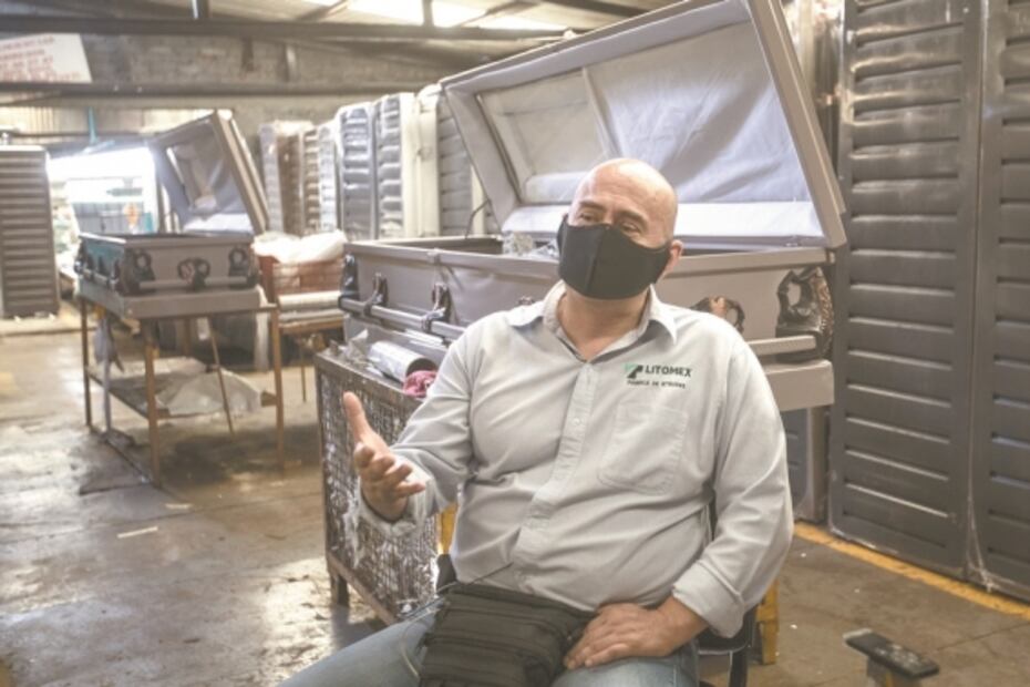 Renta ilegal de ataúdes, un foco de infección