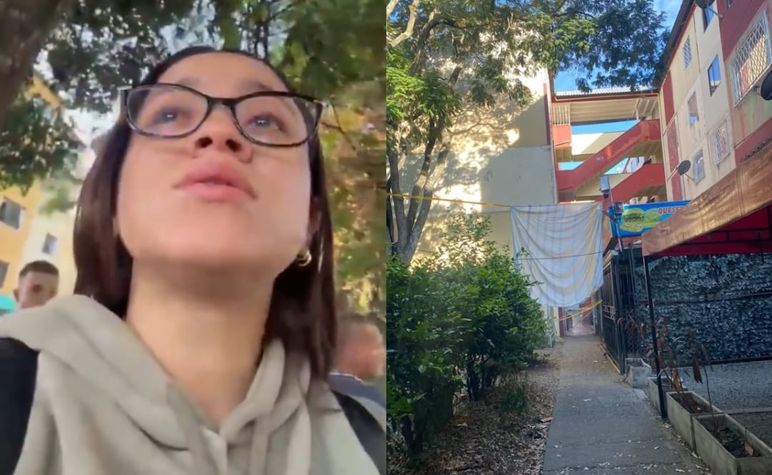 Joven pide ayuda para recuperar el cuerpo de su mamá tras quedar atrapada en Cali, Colombia. Captura de video