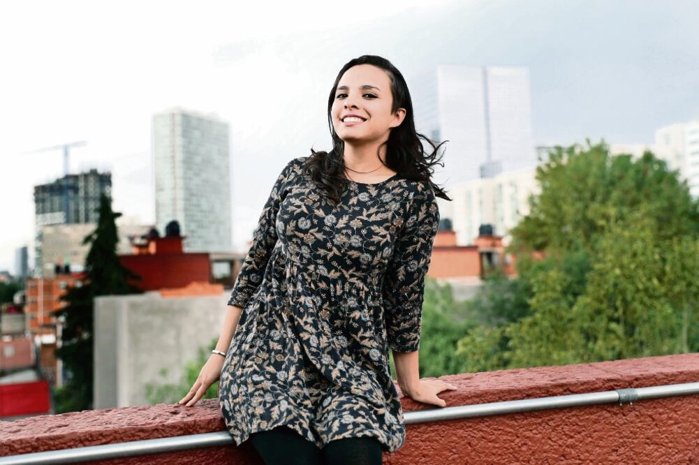 Ingrid Salgado, en las instalaciones de Fundación en Movimiento, en Polanco. (Fotos: VALENTE ROSAS)