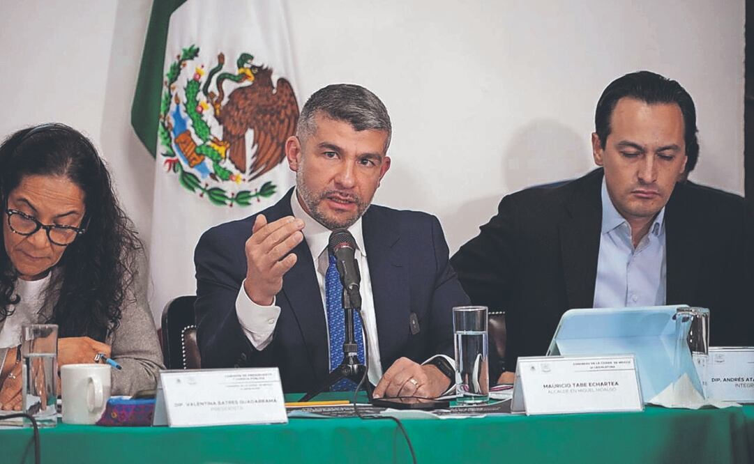 Mauricio Tabe aseguró que desde 2020 a la fecha a la alcaldía Miguel Hidalgo se le han reducido los recursos. Foto Especial