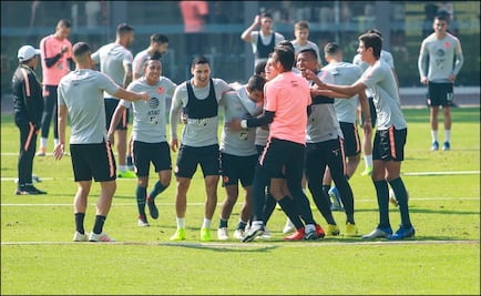 Tres ausentes en la práctica del América