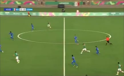 Así fue el espectacular golazo de México ante Honduras en Lima 2019