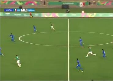Así fue el espectacular golazo de México ante Honduras en Lima 2019