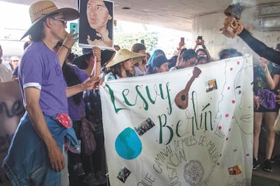 Con video reconstruyen la muerte de Lesvy Berlín