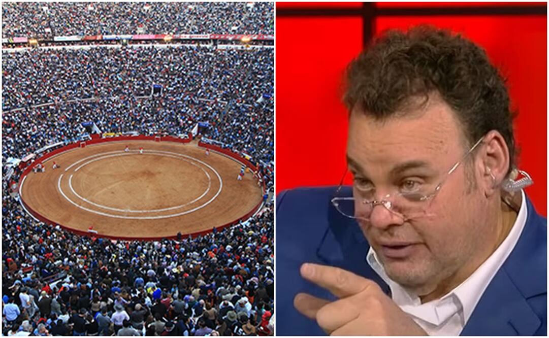 David Faitelson en ESPN y Monumental Plaza de Toros México / FOTOS: Captura y Especial