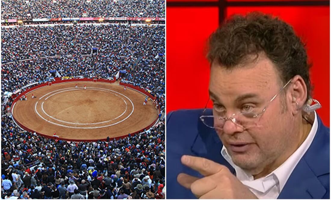 David Faitelson en ESPN y Monumental Plaza de Toros México / FOTOS: Captura y Especial